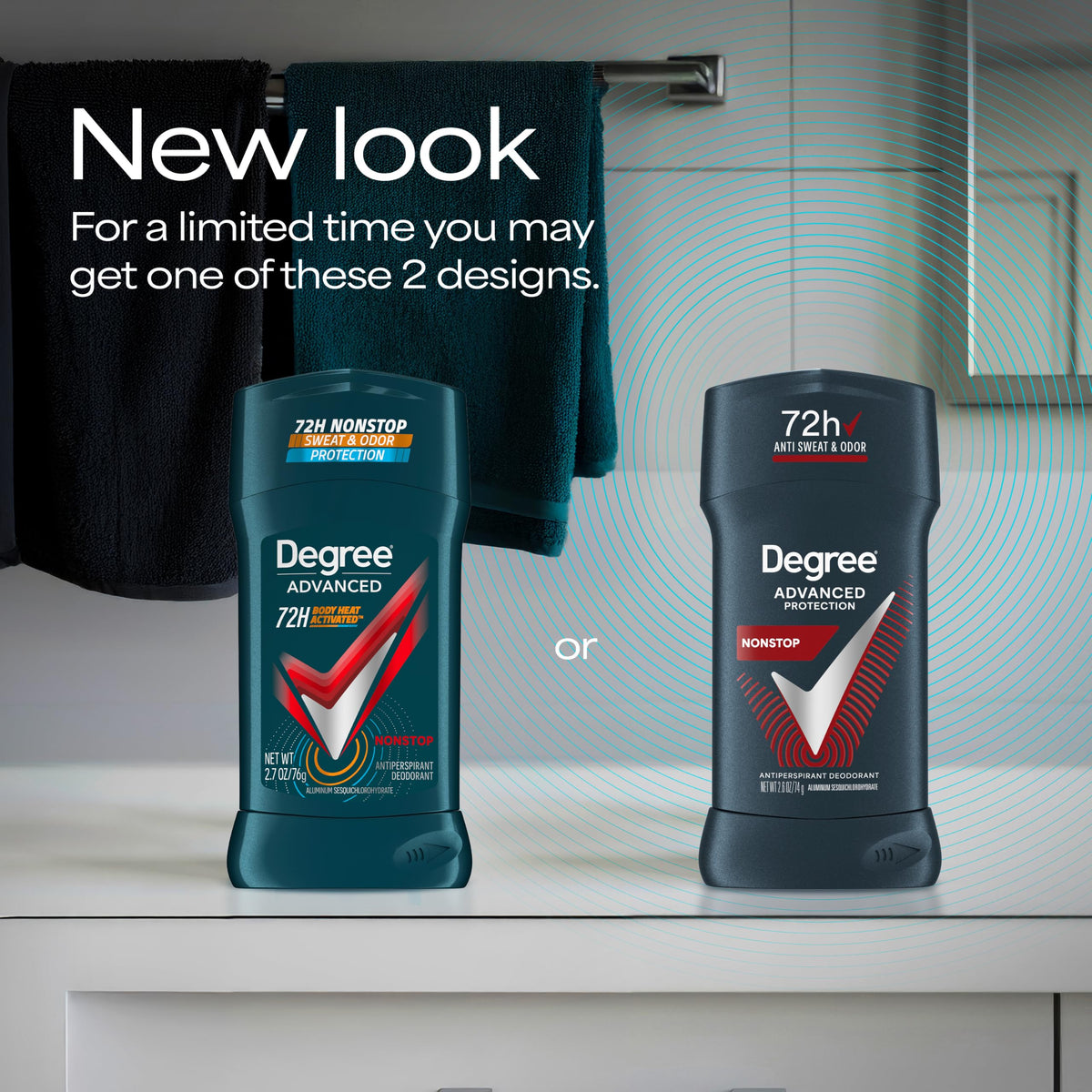 Antiperspirant Deodorant Nonstop 2.6 oz by Degree – 2.7 Ounce (Pack of 1), Model 68632078