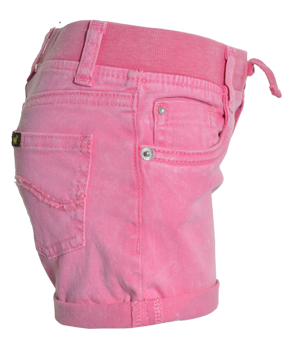 Girls 2-6X Stretch Denim Shorts 5 Light Pink by Lee – Denim, Pink, Model 43225-15897