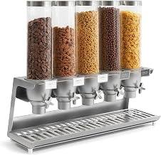 Rosseto EZ558 Snack Dispenser System with 5 containers (Pack of 6)