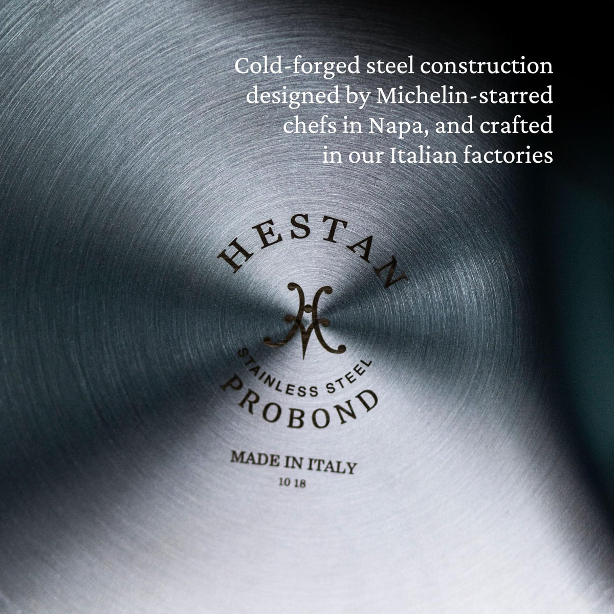 ProBond Forged TITUM - Professional Clad Stainless Steel by Hestan – 3.5 quarts, Stainless Steel, Model 5299