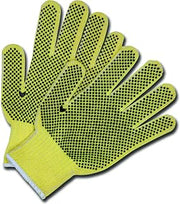 MCR Safety 9363M Cut Resistant Kevlar Work Gloves, Yellow, Medium, 1-Pair
