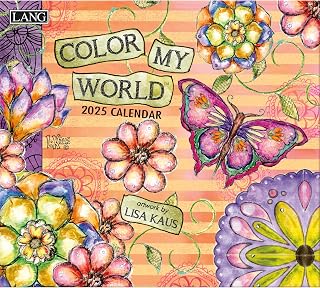 LANG Color My World 2025 Wall Calendar (25991001854)