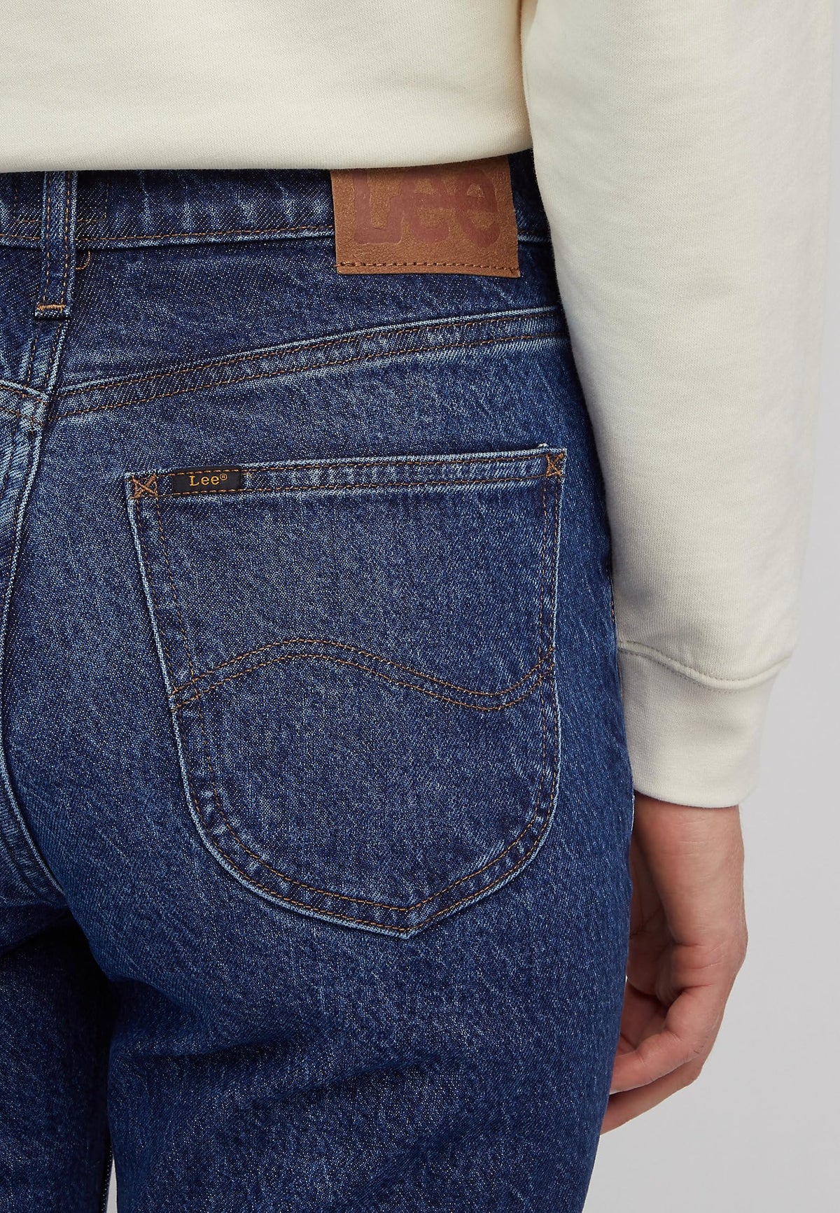 Women's Carol Jeans by Lee – cotton spandex blend, Dark Humor, Model 112346311