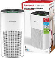 Allergen Plus 4-in-1 HEPA Air Purifier for Home by Honeywell – Large, White, Model HPA4300W