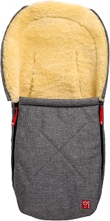 Kaiser Emma Lambskin Sleeping Bag Anthracite Mix