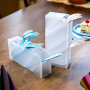 Desk Organizer Set by Officemate – 8" x 8" (Rectangular), 8 unknown_modifier, PP plastic, Translucent, Model 21542