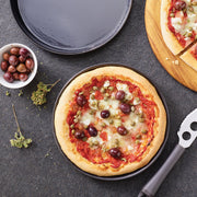 Iron Pizza Pan 24 cm by PADERNO – 22, 24 cups, Alloy Steel, Blue, Model 11740-24