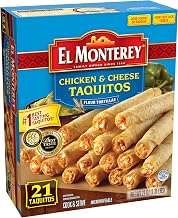 El Monterey Chicken and Cheese Flour Taquitos , 1.31 Pound -- 5 per case.