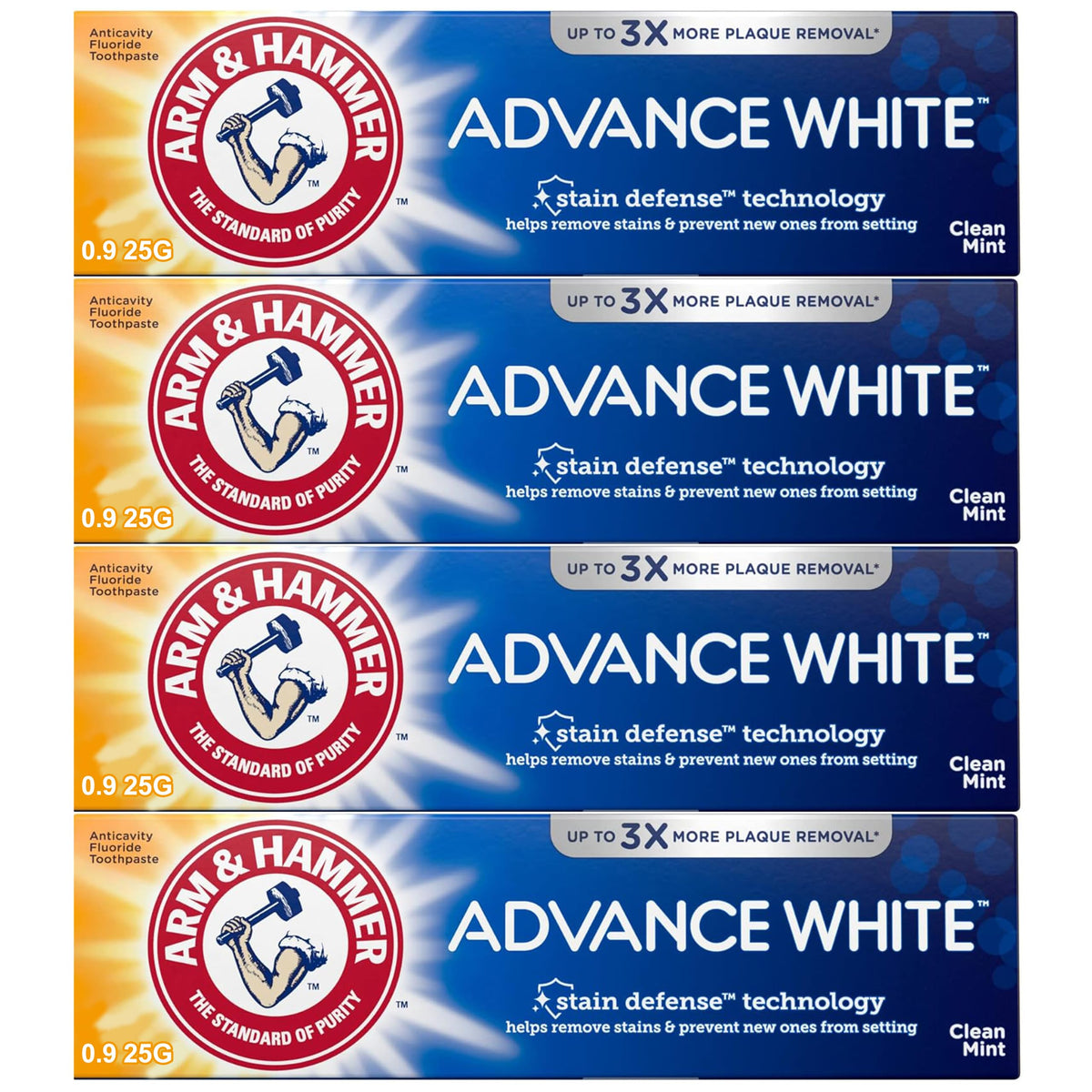 ARM & HAMMER 0.9 Ounce (Pack of 4) / 1 / 4 Toothpaste