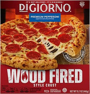 DiGiorno Premium Pepperoni Pizza, Wood Fired Style Crust, Frozen Pizza, Easy Dinner