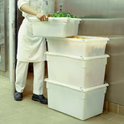 Rubbermaid Commercial Products White / 12.5 Gal / Container Boxes