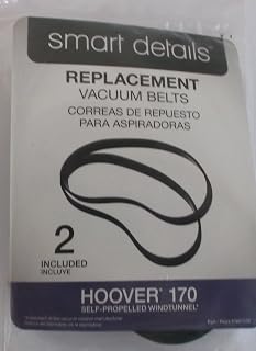 Bissell Smart Details Hoover 170 Wind Tunnel Vacuum Belt