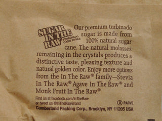 Packets 50400 (1200 Packets per Case) by Sugar in the Raw – 0.06 Ounce (Pack of 1200), brown, Model sugraw