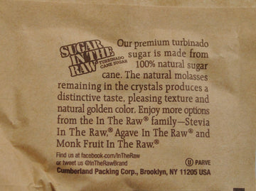 Packets 50400 (1200 Packets per Case) by Sugar in the Raw – 0.06 Ounce (Pack of 1200), brown, Model sugraw