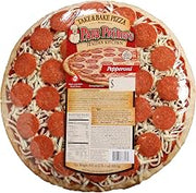 Papas Primos Large Pepperoni Pizza, 33 Ounce -- 6 per case.