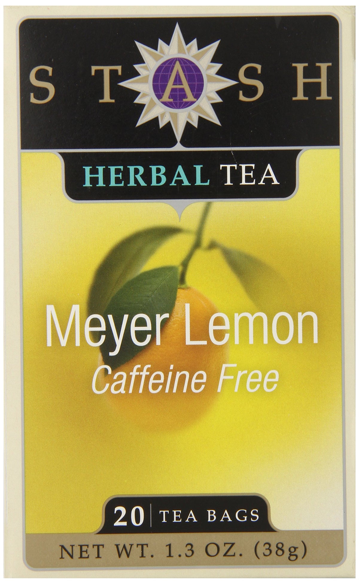 Tea Meyer Lemon Herbal Tea 20 Count by Stash – 20 Count (Pack of 1), Model TH-JT0006