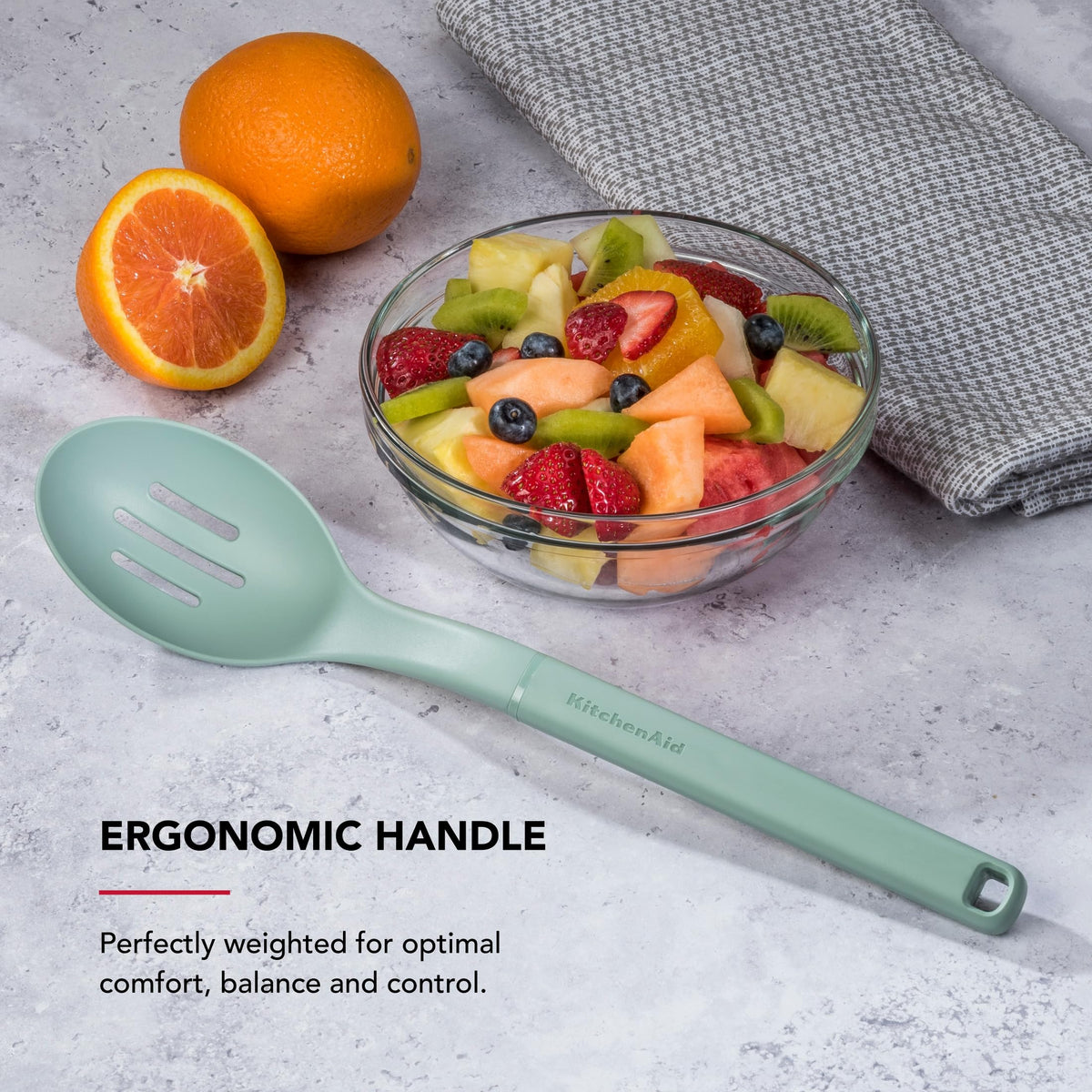 KitchenAid Cardamom / 13.6-Inch / Everyday Cooking Spoons