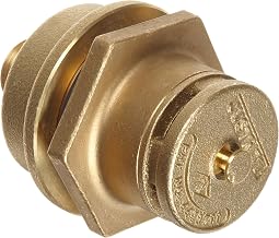08102 2" Npt Brass Justrite Drum Vent with 3/4" Adapter/Access
