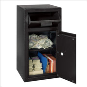Sentry® Safe 1.6 cu. ft. Depository Safe by SENTRY(セントリー) – 1.6 cu. ft., 1.57 cubic_feet, Alloy Steel, Black, Model DH-134E