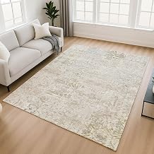 Addison Rugs Chantille ACN2785 Ivory 3' x 5' Indoor/Outdoor, Machine Washable, Easy Clean, Non Shedding, Bedroom, Living Room, Dining Room, Kitchen, Patio Rug