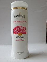 Pantene Pro-V Curly Hair Curl Perfection Moisturizing Shampoo, 12.6 oz, (Pack of 2)