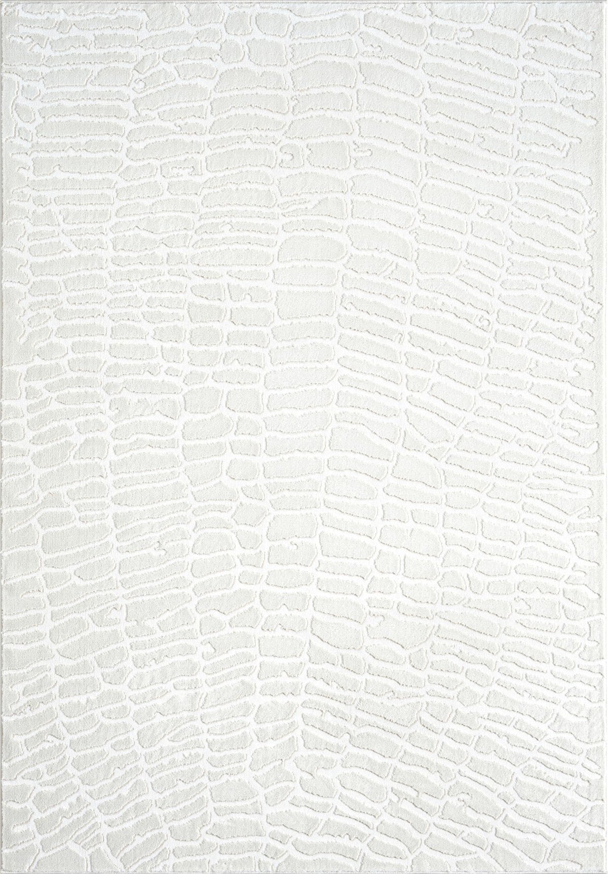 Neutral Cream Area Rug for Living Room by Abani – 2' x 3' (Rectangular), Polypropylene, Cream, Model NTL100A-2