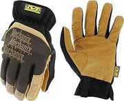 Mechanix Wear Durahide Leather FastFit Work Glove with Elastic Cuff for Secure Fit