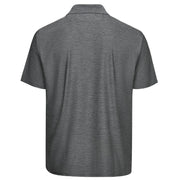 Men's Cooling Stretch Jersey Polo by Red Kap – Large, Polyester, Grey Heather, Model TCM2GH SS L