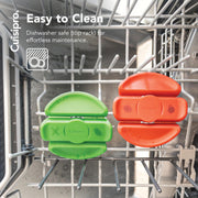 Flexible Vegetable Brush by Cuisipro – Pack of 1, Plastic, Green, Model CSP-747313
