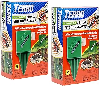 TERRO T1812SR Outdoor Liquid Ant Bait Stakes-2 Pack