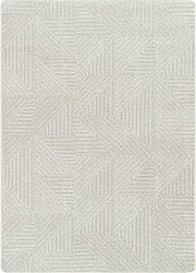 Joy Carpets Above Board 7'8" x 10'9" Area Rug in Color Dove