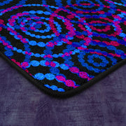 Fluorescent Dottie 6' x 9' Area Rug by Joy Carpets – 6' x 9' (Rectangular), Nylon, Fluorescent, Model 447Q