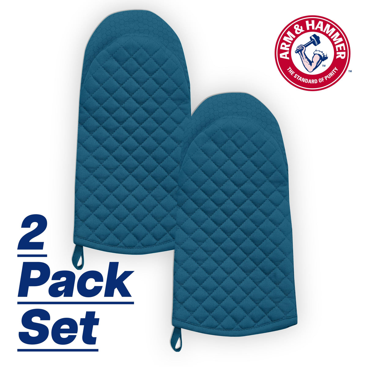 Arm & Hammer Navy / 6.5"x12" / 1 Oven Mitts