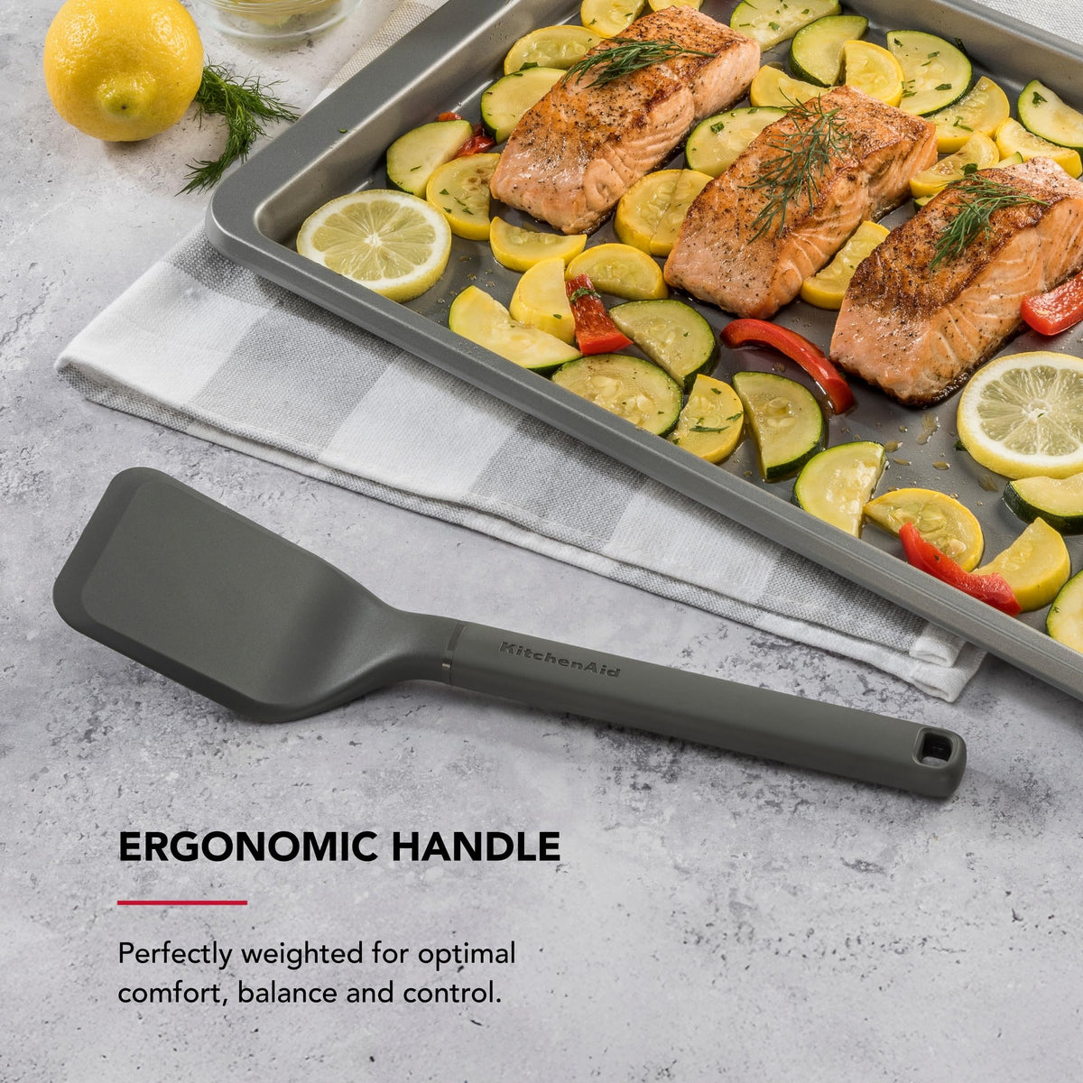 KitchenAid Charcoal Gray / 11.8 Inch / 1 Spatulas