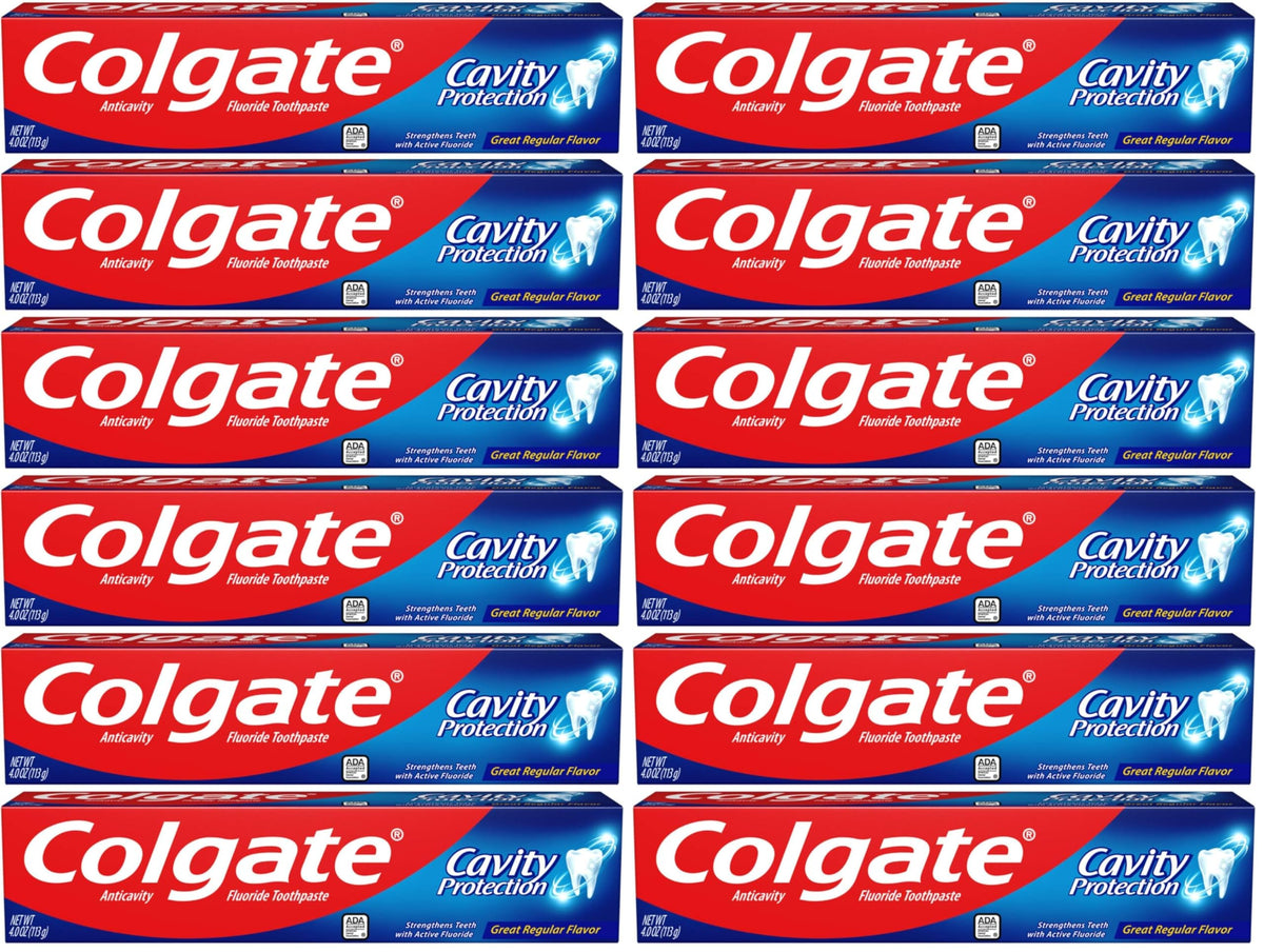 Colgate 4 Ounce (Pack of 12) / Toothpaste / 1 Toothpaste