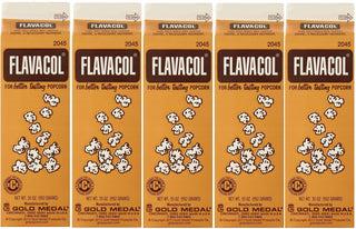 Prod. 2045 Flavacol Seasoning Popcorn Salt 35oz. (Pack of 5) by Gold Medal – 35 Ounce (Pack of 5), Pack of 5, Model GLD2045PK5