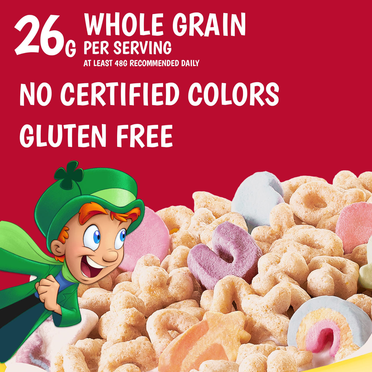 Lucky Charms Original Version / 1.7 Ounce (Pack of 12) / 12 Cold Cereal