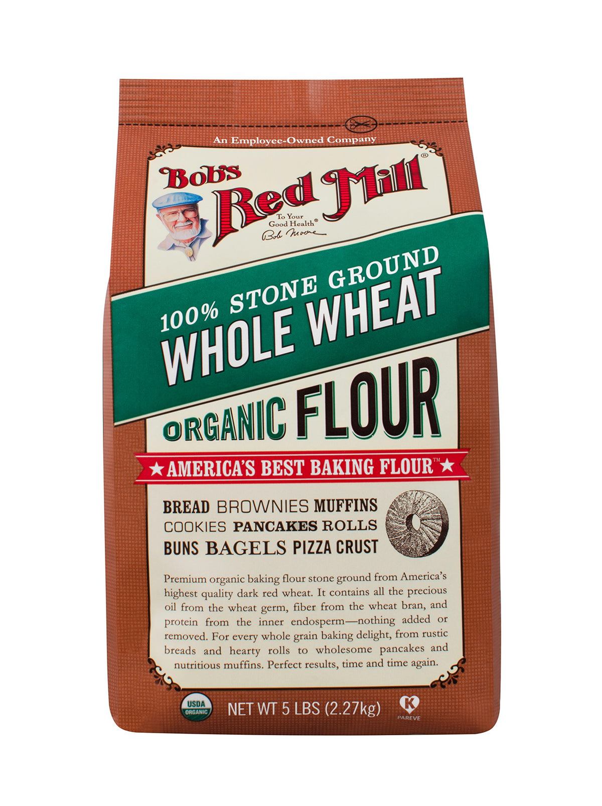 Bob's Red Mill 80 Ounce (Pack of 4) / 4 Wheat Flours & Meals