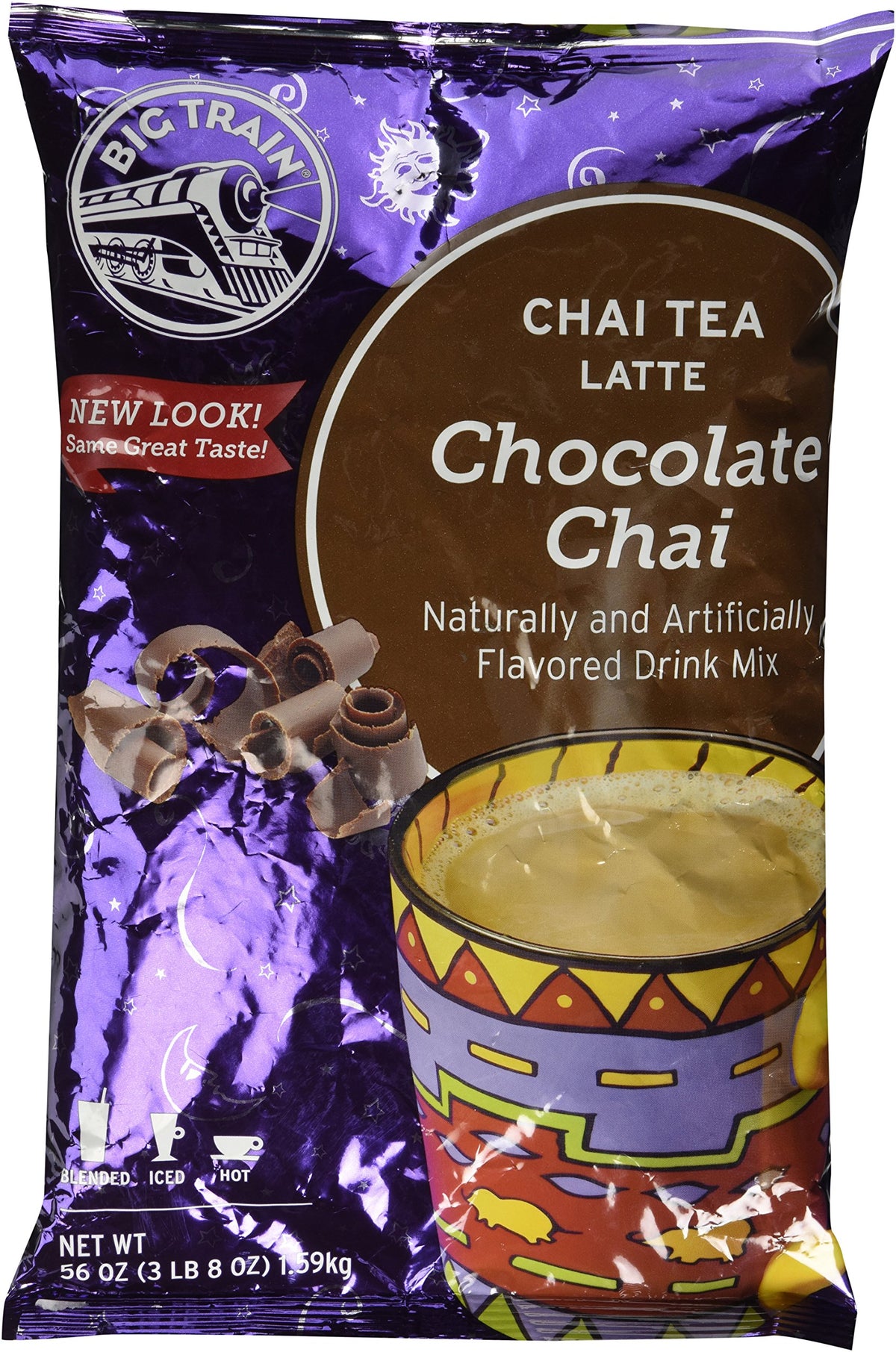 Chai Tea Chocolate 3.5 lb bulk by Big Train – 56 Ounce (Pack of 1)