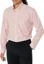 Brooks Brothers Men's Regular Fit Non-Iron Stretch Button-Down Collar Dress Shirt