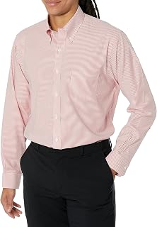 Brooks Brothers Men's Regular Fit Non-Iron Stretch Button-Down Collar Dress Shirt