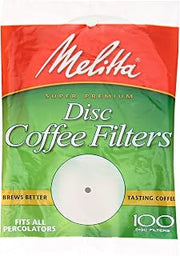 Melitta 628354 Disc Coffeemaker Filters