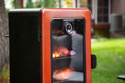 3-Series Gas Vertical Smoker by PIT BOSS – 880 sq inches, Stainless Steel, Red Hammertone, Model 10773