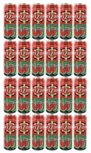 Watermelon, 23 Fl Oz (Pack of 24) by AriZona – 23 Fl Oz (Pack of 24), Pink, Pack of 24, Model 613008720209
