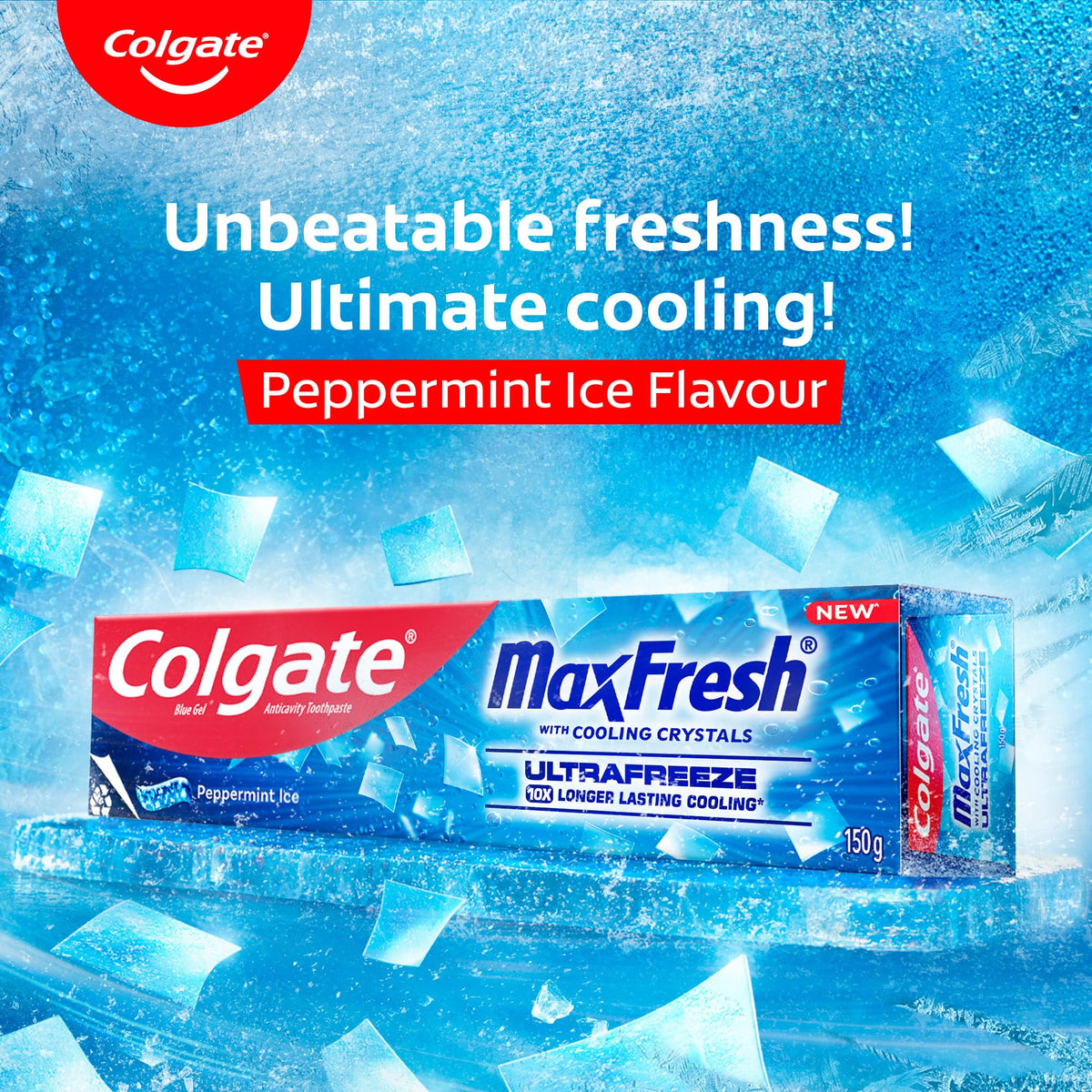 Maxfresh Blue Toothpaste - 150 g by Colgate – 5.29 Ounce (Pack of 1), Model 1611442