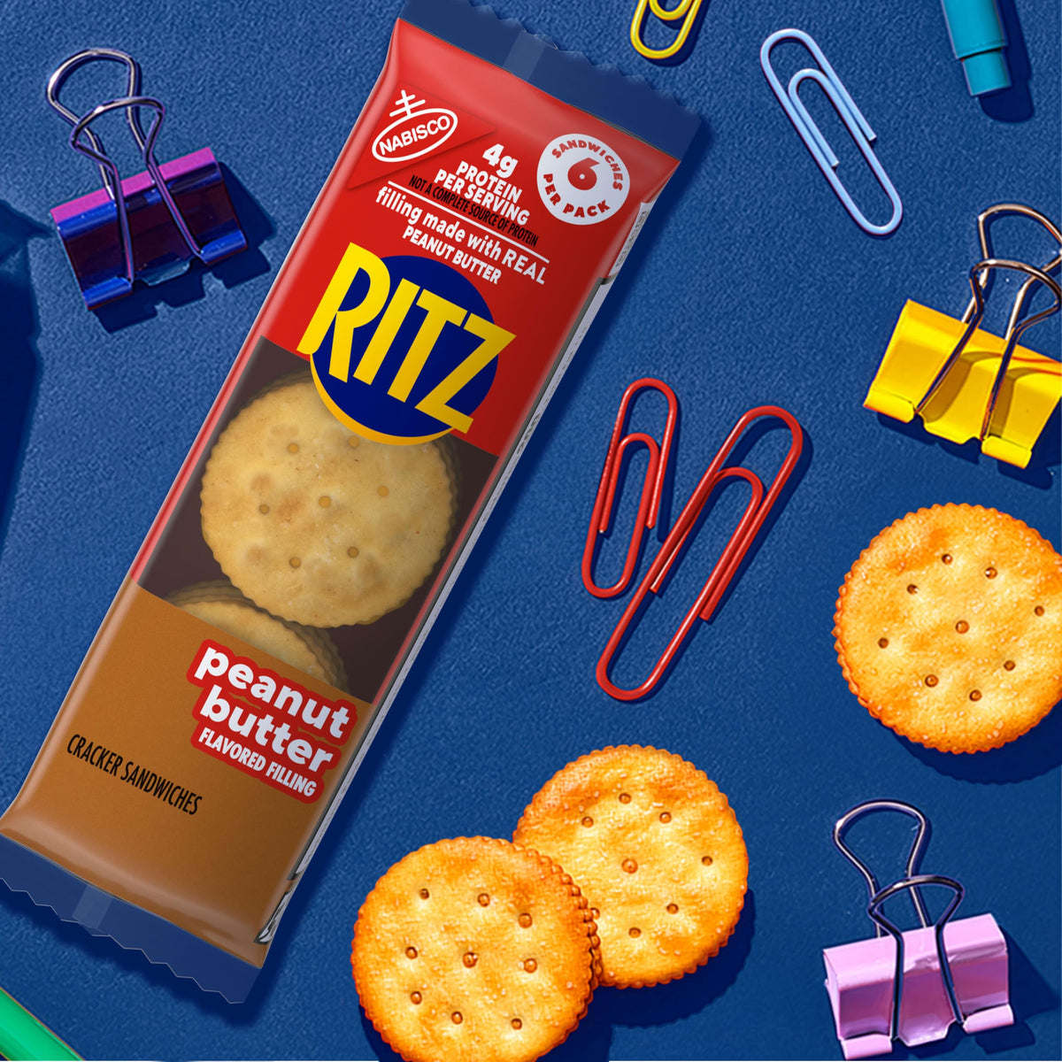 Ritz Peanut butter / 11 Ounce (Pack of 6) / 1 Sandwich