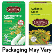 Celestial Seasonings Authentic Green Tea / 20 Count (Pack of 6) / Natural Herbal
