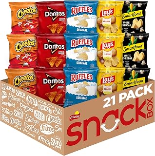 Frito Lay Frito-Lay Classic Mix Variety Pack, Single Serve Snack Bags (Pack of 21)