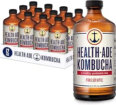 Health-Ade Kombucha Pink Lady Apple, 16 fl oz (Pack of 12)