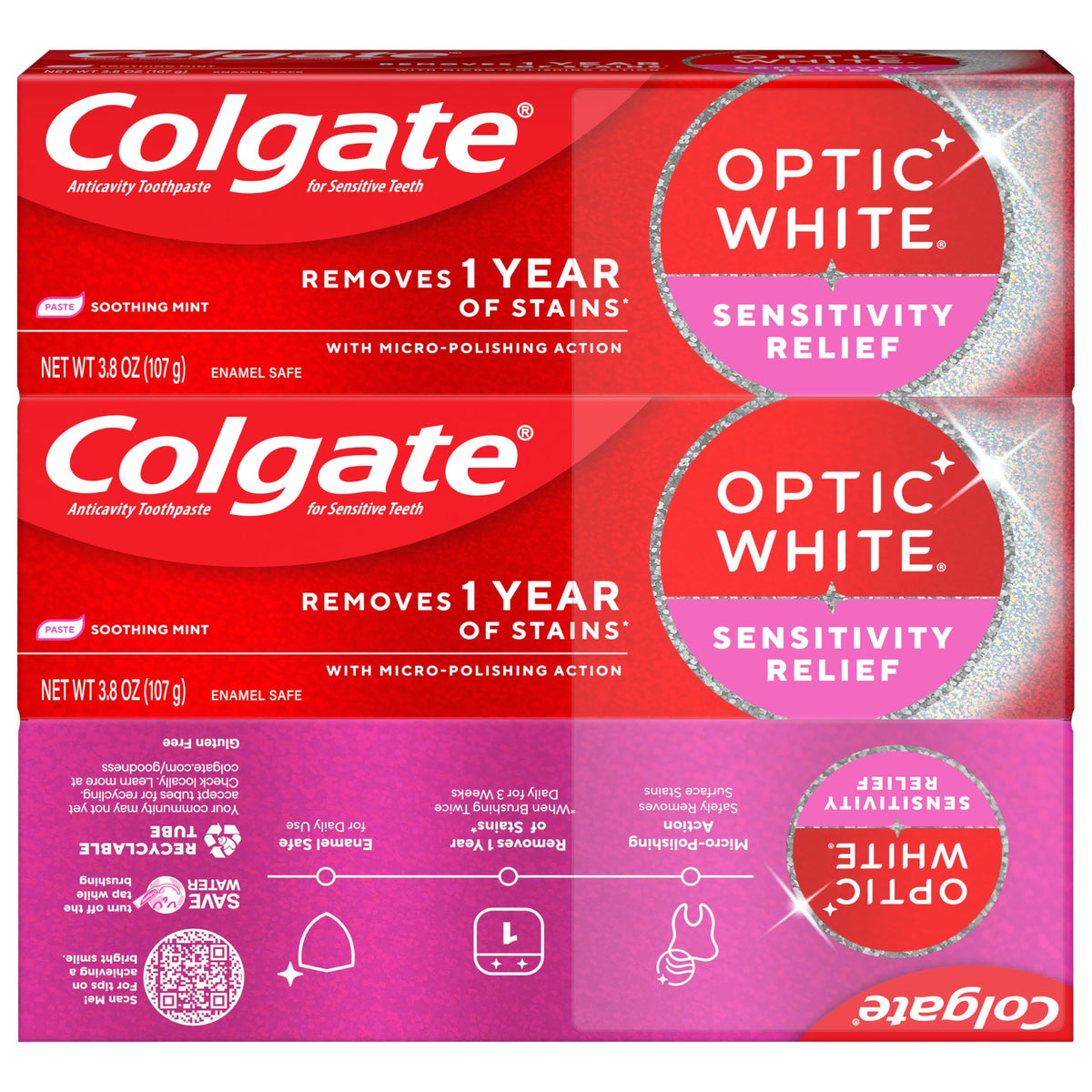 Colgate 3.8 Ounce (Pack of 24) / White / 24 Toothpaste
